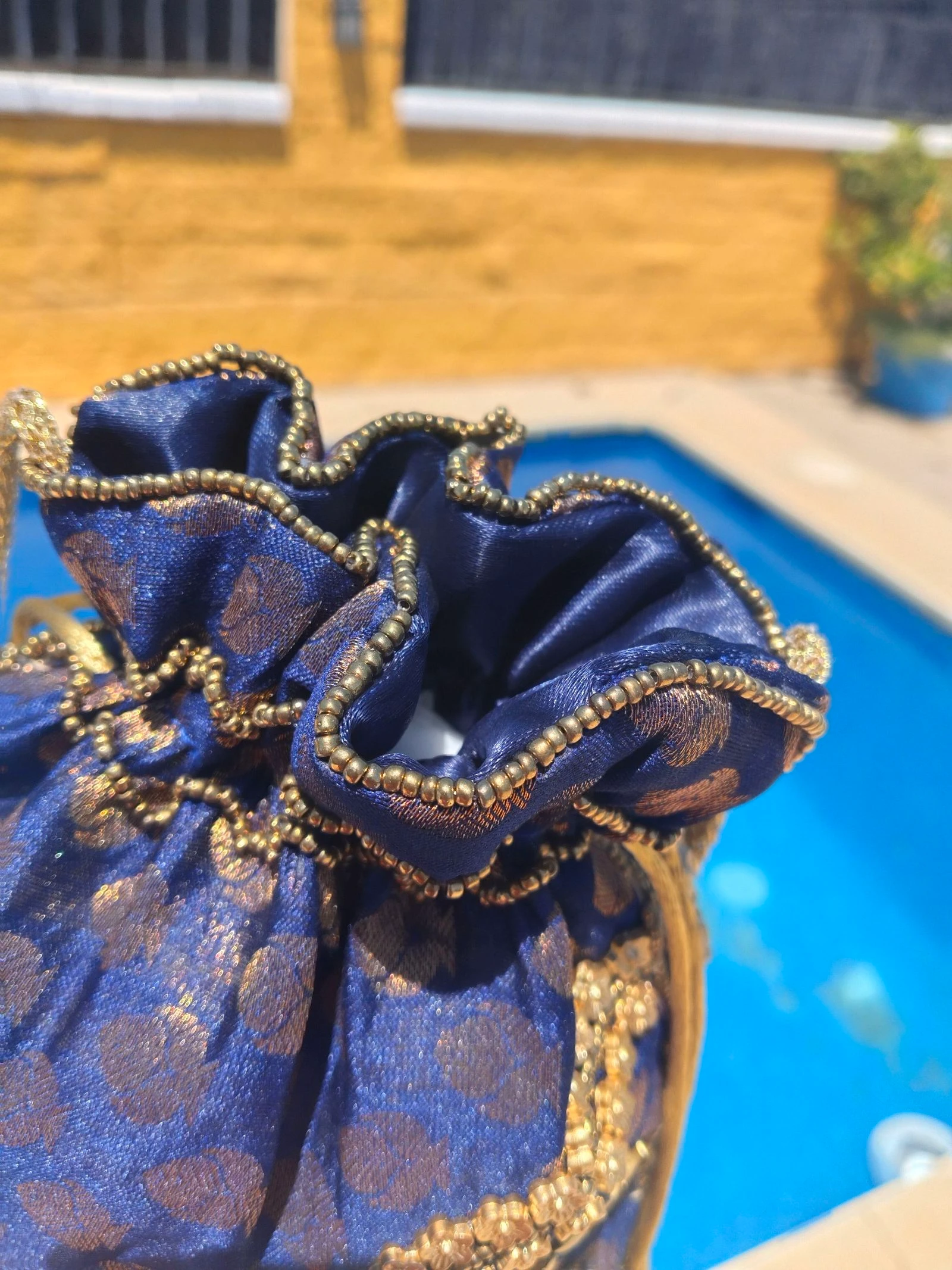 Bolsinha de limosna artesanal – photo 3